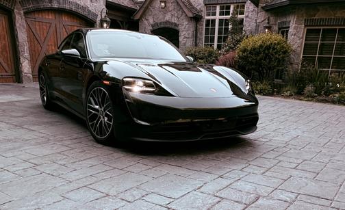 Black 2021 Porsche Taycan Taycan