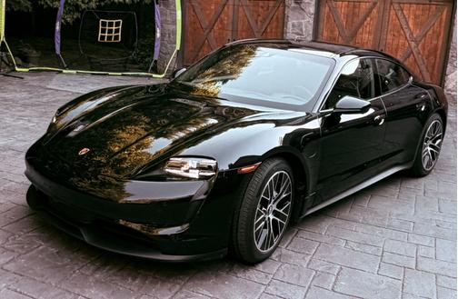 Black 2021 Porsche Taycan Taycan