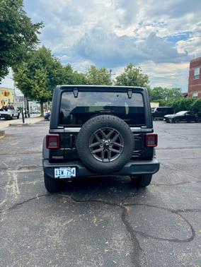 Black 2024 Jeep Wrangler Sport S