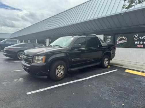 Black 2007 Chevrolet Avalanche 1500 LT
