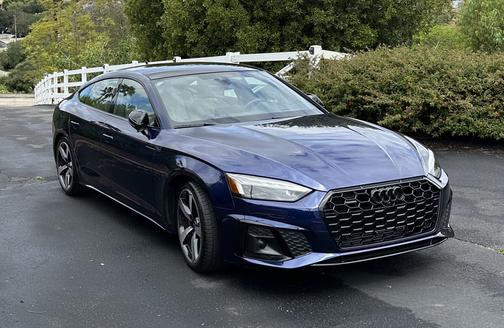 Blue 2023 Audi A5 45 S line Prestige