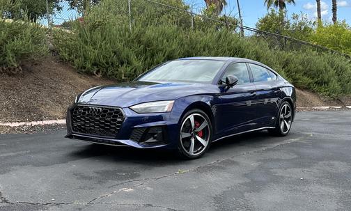 Blue 2023 Audi A5 45 S line Prestige