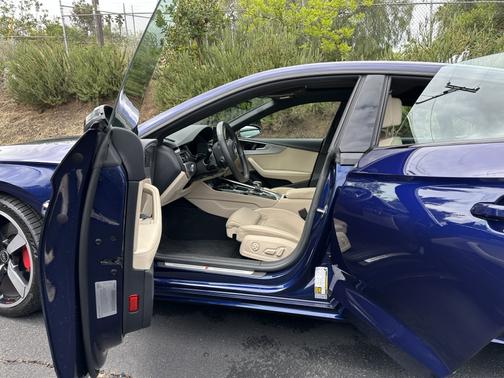 Blue 2023 Audi A5 45 S line Prestige