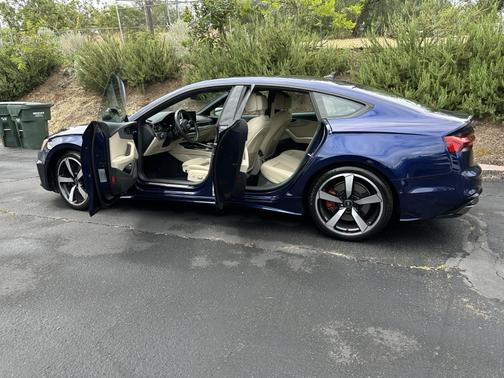 Blue 2023 Audi A5 45 S line Prestige