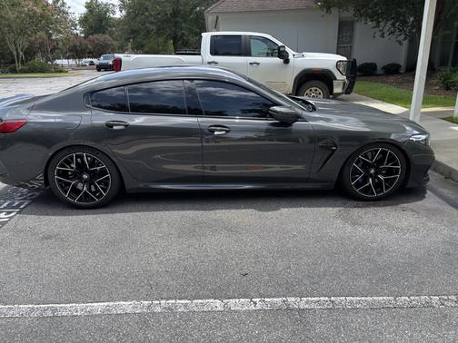 Gray 2020 BMW M8 Gran Coupe AWD