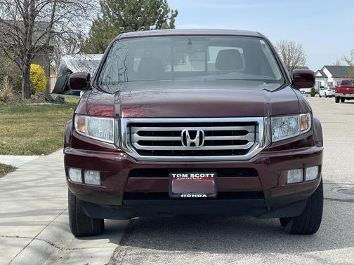 Red 2013 Honda Ridgeline RTL