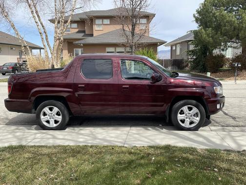 Red 2013 Honda Ridgeline RTL