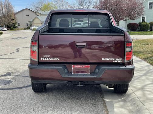 Red 2013 Honda Ridgeline RTL