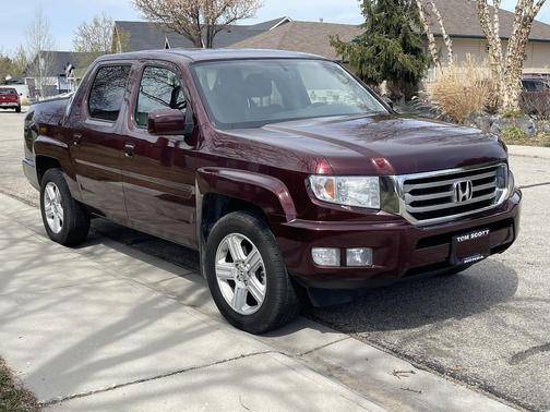 Red 2013 Honda Ridgeline RTL