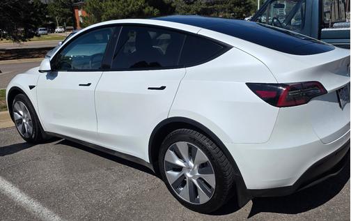 White 2021 Tesla Model Y Long Range
