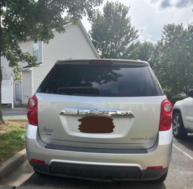 Silver 2011 Chevrolet Equinox LT