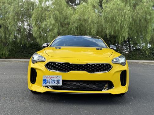 Yellow 2018 Kia Stinger GT2