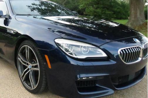 Blue 2018 BMW 650 Gran Coupe i