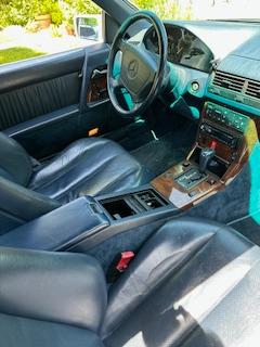 White 1995 Mercedes-Benz SL-Class SL320 Roadster