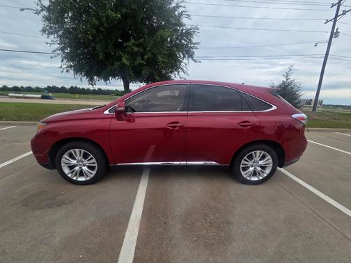 Red 2010 Lexus RX 450h Base