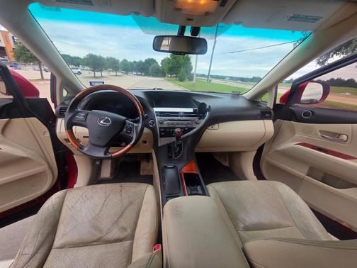 Red 2010 Lexus RX 450h Base