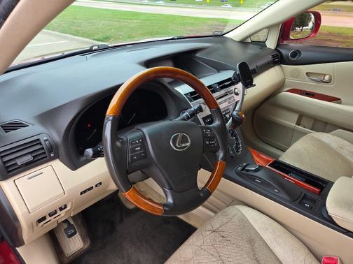 Red 2010 Lexus RX 450h Base