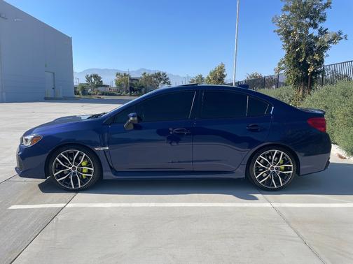Blue 2021 Subaru WRX STI Limited w/Lip