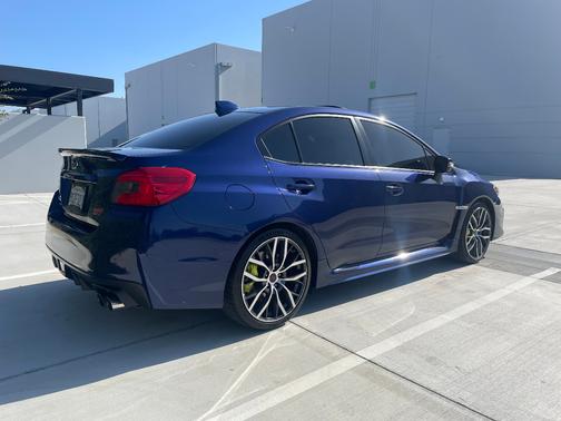 Blue 2021 Subaru WRX STI Limited w/Lip