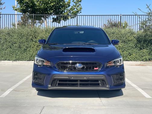 Blue 2021 Subaru WRX STI Limited w/Lip