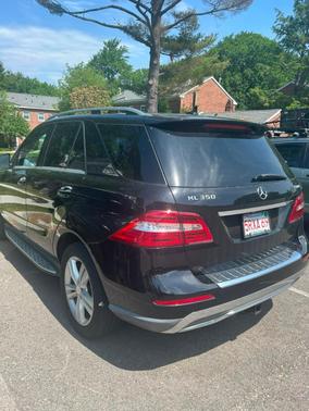 Black 2013 Mercedes-Benz M-Class ML 350 4MATIC