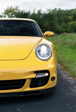 Yellow 2008 Porsche 911 911 Turbo