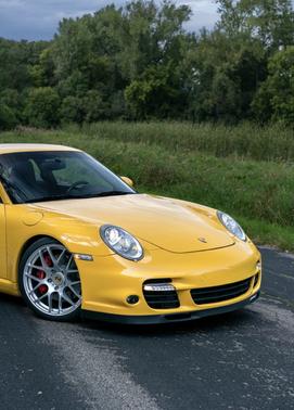 Yellow 2008 Porsche 911 911 Turbo