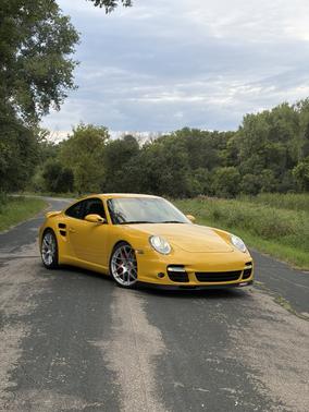 Yellow 2008 Porsche 911 911 Turbo