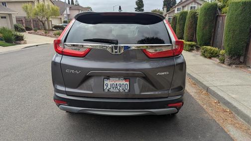Gray 2018 Honda CR-V EX