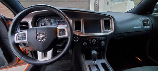 Orange 2011 Dodge Charger R/T