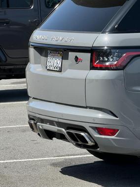 Gray 2022 Land Rover Range Rover Sport SVR Carbon Edition