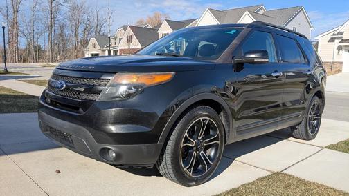 Black 2014 Ford Explorer Sport
