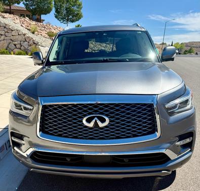 Gray 2020 INFINITI QX80 LUXE