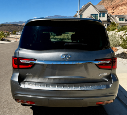 Gray 2020 INFINITI QX80 LUXE