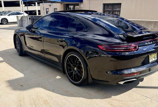 Black 2018 Porsche Panamera Panamera 4