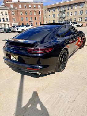 Black 2018 Porsche Panamera Panamera 4