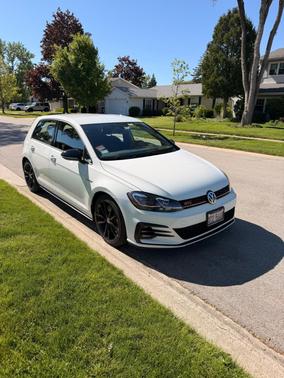 White 2019 Volkswagen Golf GTI 2.0T Rabbit Edition 4-Door