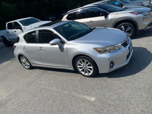 Silver 2012 Lexus CT 200h Premium