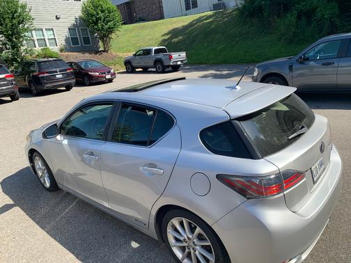 Silver 2012 Lexus CT 200h Premium
