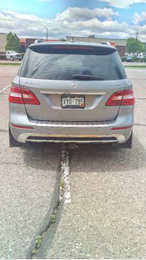 Silver 2013 Mercedes-Benz M-Class ML 350 BlueTEC 4MATIC