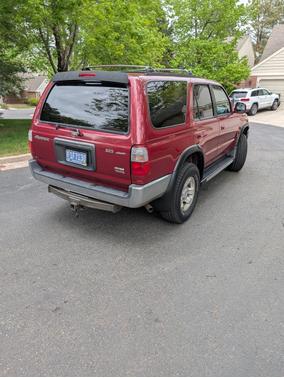 Red 1999 Toyota 4Runner SR5 4WD