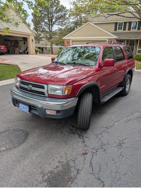 Red 1999 Toyota 4Runner SR5 4WD
