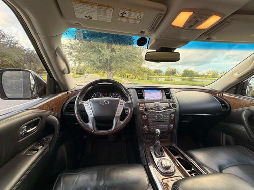 Gray 2017 INFINITI QX80 Base