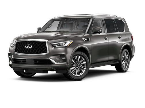 Gray 2017 INFINITI QX80 Base