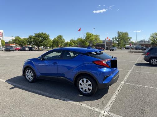 Blue 2019 Toyota C-HR LE