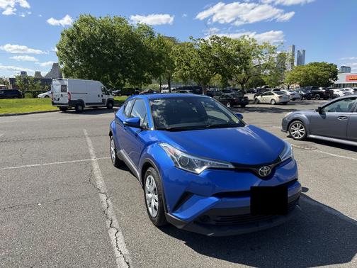 Blue 2019 Toyota C-HR LE