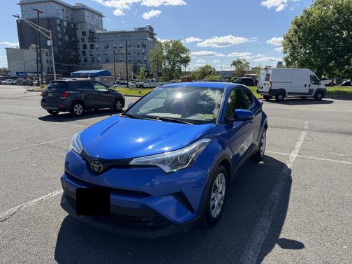 Blue 2019 Toyota C-HR LE