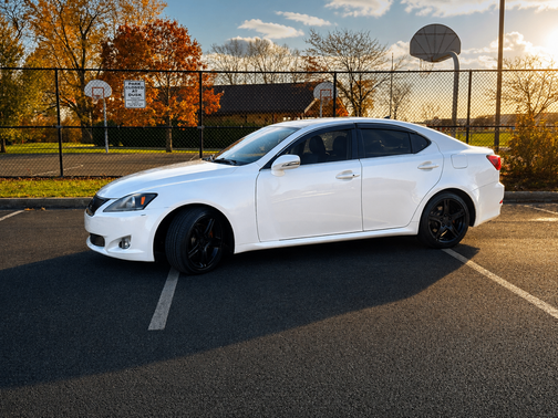 White 2009 Lexus IS 250 Base