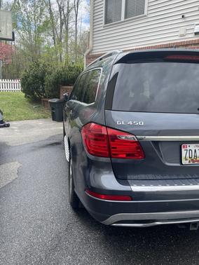 Gray 2015 Mercedes-Benz GL-Class GL 450 4MATIC