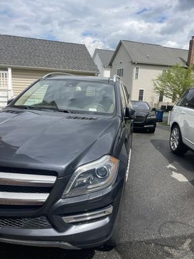 Gray 2015 Mercedes-Benz GL-Class GL 450 4MATIC